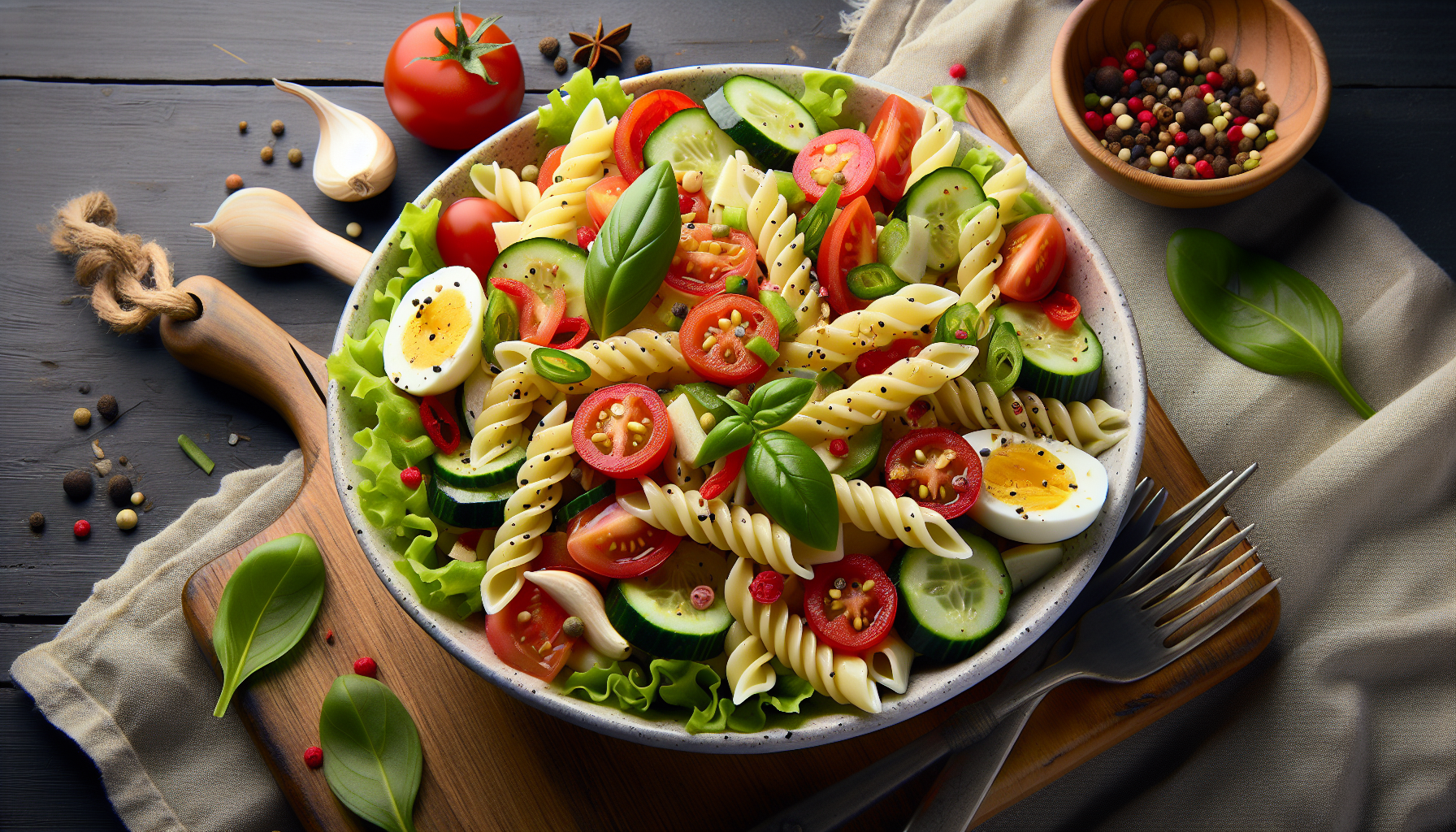 insalata di pasta fredda